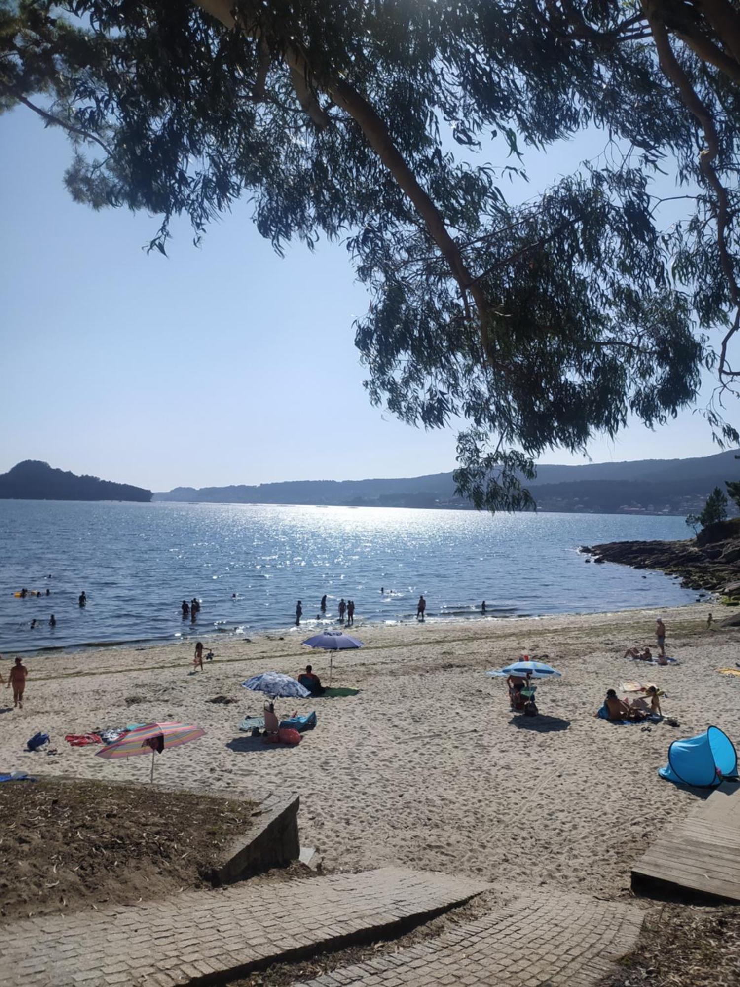 Lourido Playa Apartment Pontevedra Bagian luar foto